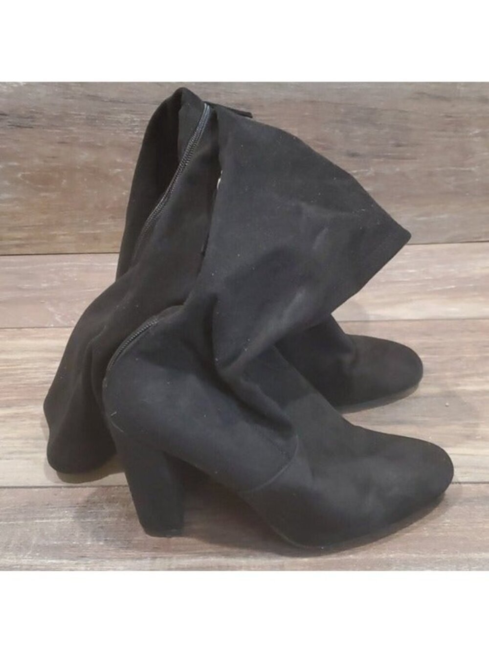 Steve Madden Emotional Suede Over the Knee Bootsheels shoes boots 7M